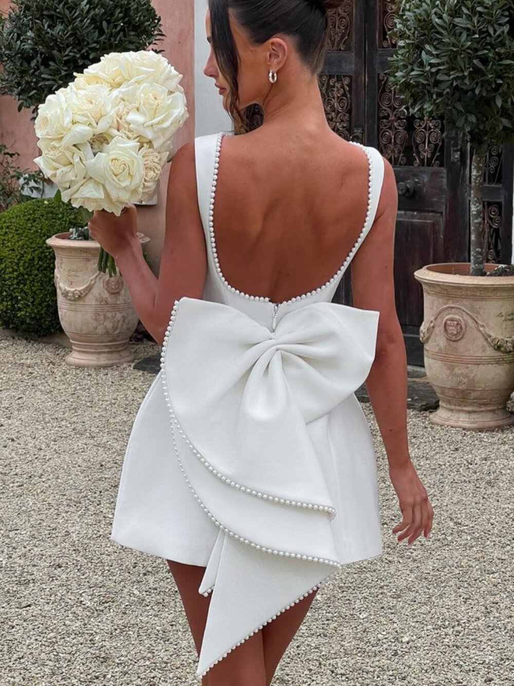 Carrie Mini Dress Ivory